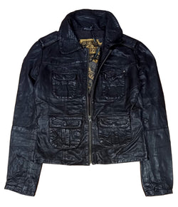 Chaqueta de cuero Superdry