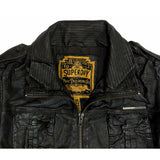 Chaqueta de cuero Superdry